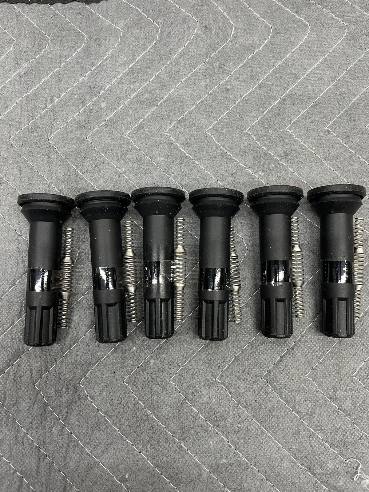 R35 Coil Boot Conversion Adapter for 2JZ 1JZ One Piece Ignition Spark Plug Set 6