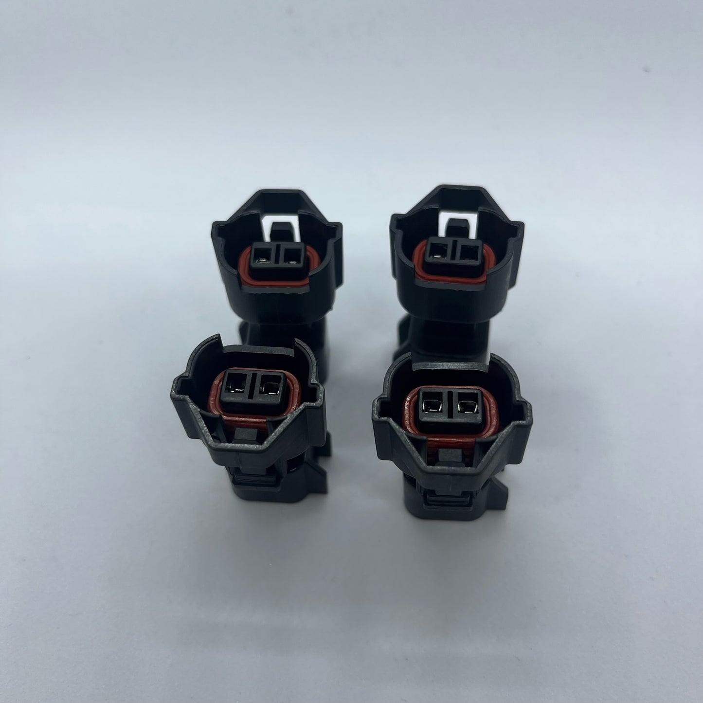 Denso EV6 EV14 Fuel Injector Adaptor USCAR Bosch 210 Holley Set Of 4