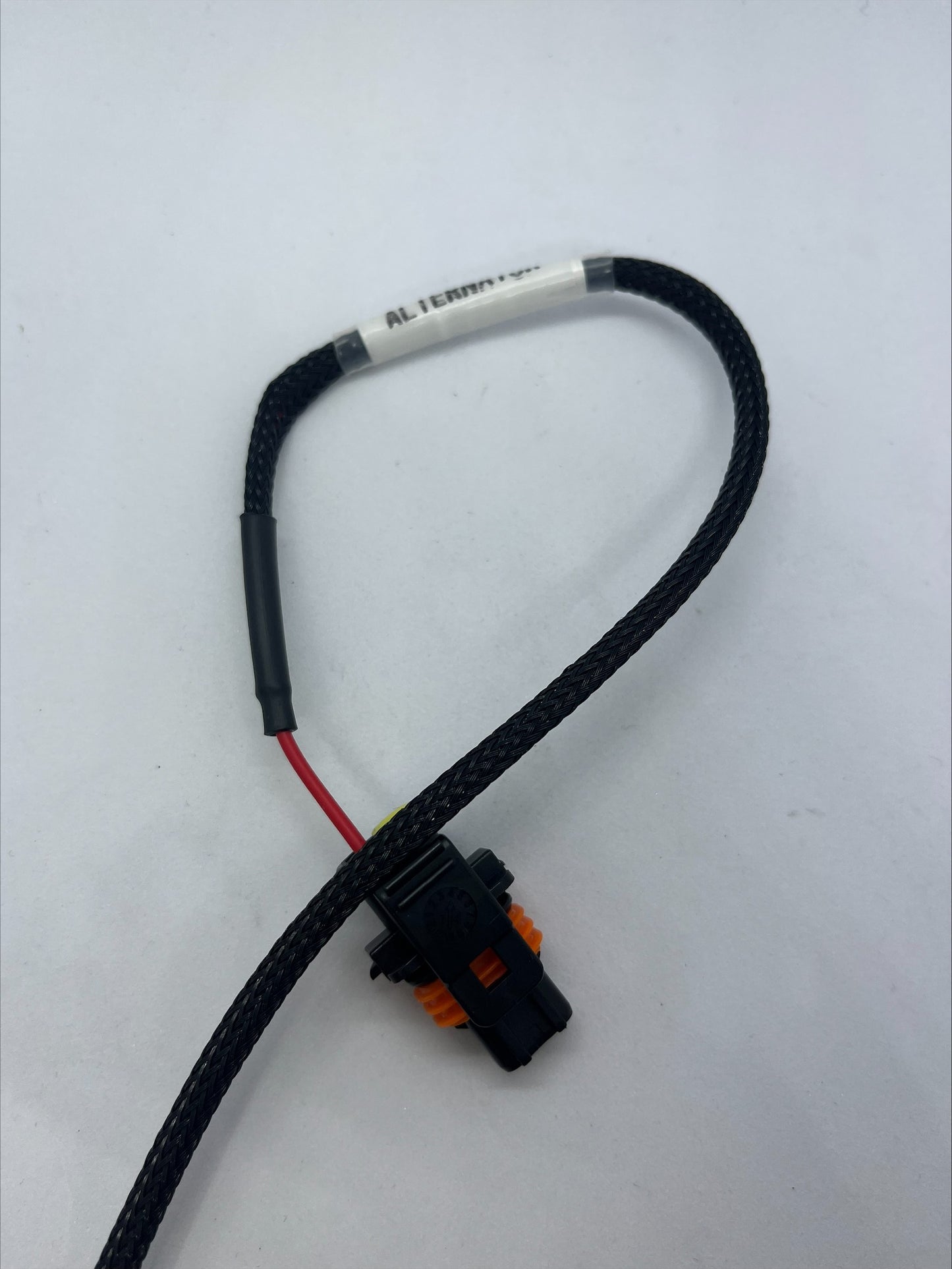 Flex Fuel E85 Sensor Harness for Holley EFI Power Tap with 2 Pin Alternator Plug